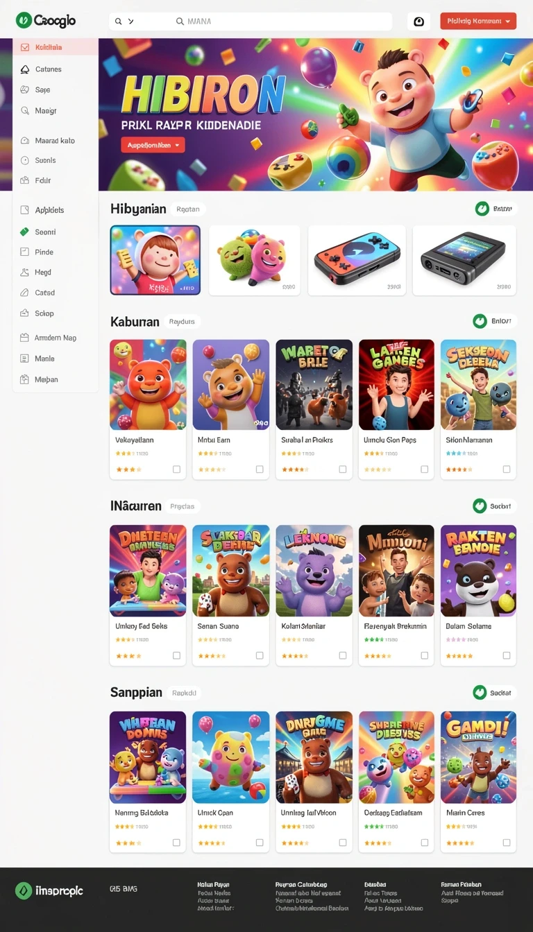 Beragam pilihan permainan menarik dalam aplikasi Review Aplikasi petirrp.